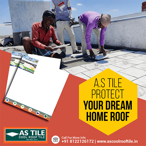 Solar Resistant Cool Roof Tiles