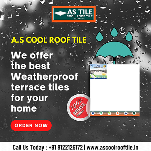 Weatherproof Cool Roof Tiles